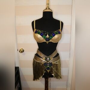 Egyptian Queen Costume from Valentino's Costume by Wardrobe Wing. Fits XS to M